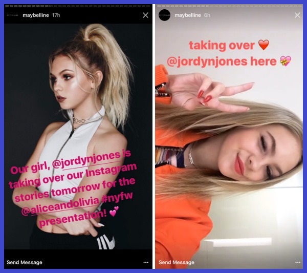 Instagram story takeover bisnis online