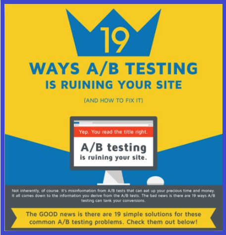 layanan AB testing iklan content upgrade