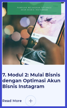 memulai bisnis online dengan optimasi akun Instagram