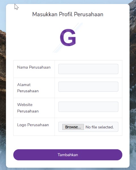 Halaman Edit Profile