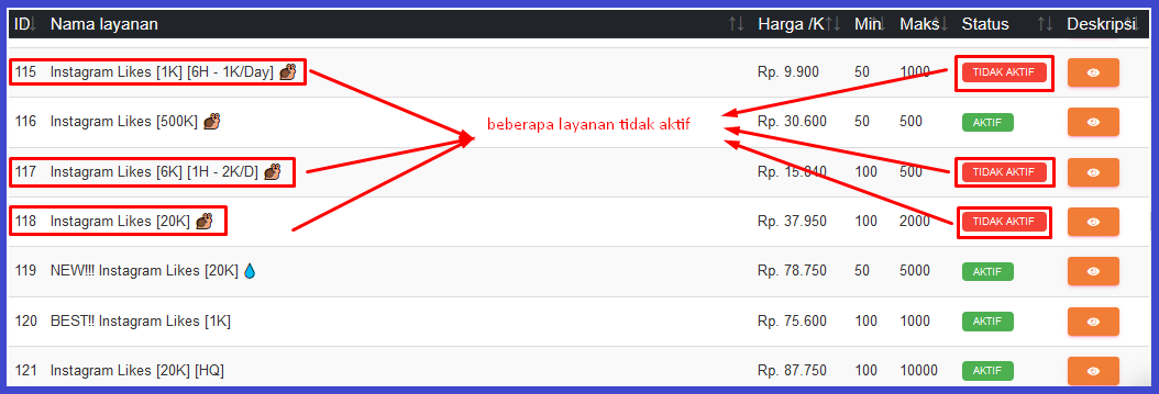 masalah bisnis jasa follower Instagram