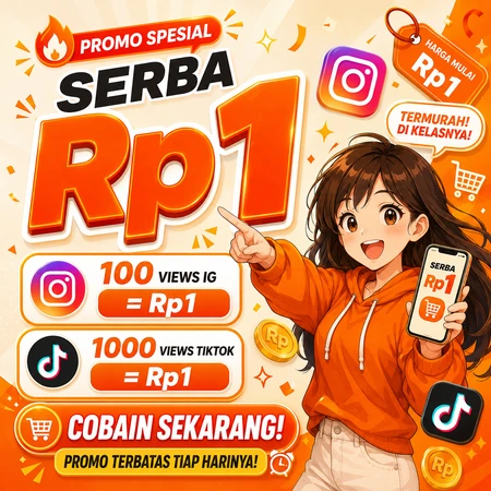 Promo Layanan 1 Rupiah